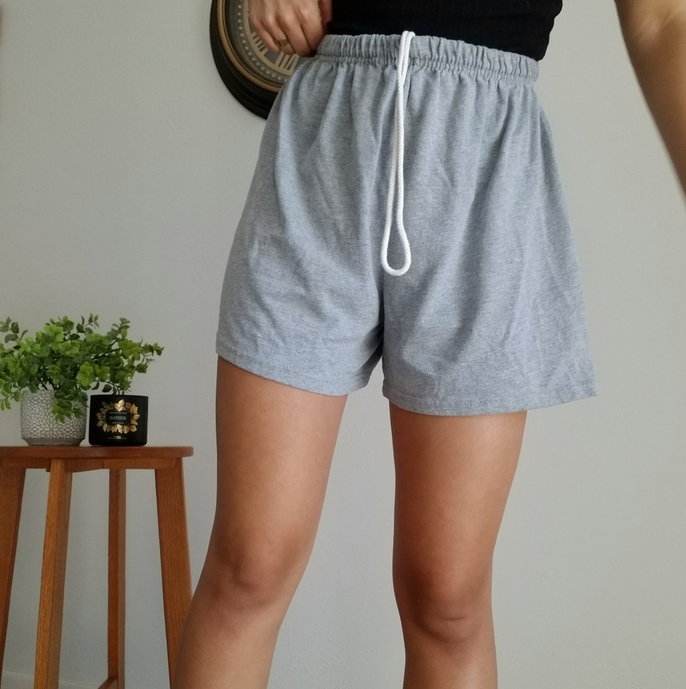 Drawstring Sweat Shorts